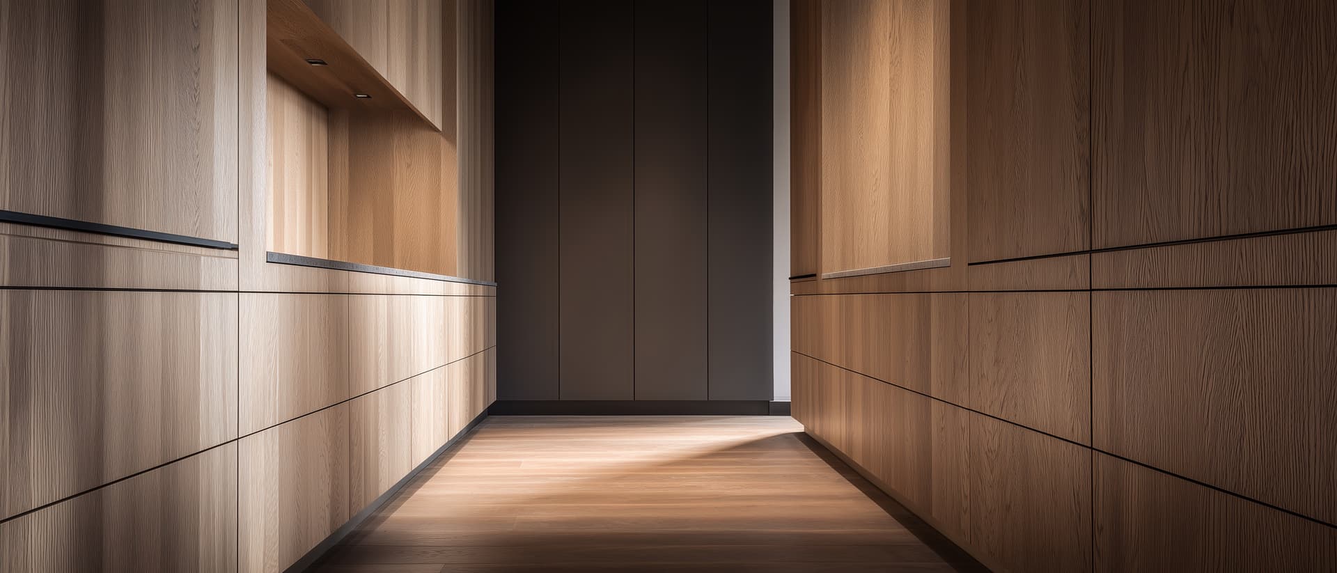 Premium custom cabinetry showroom
