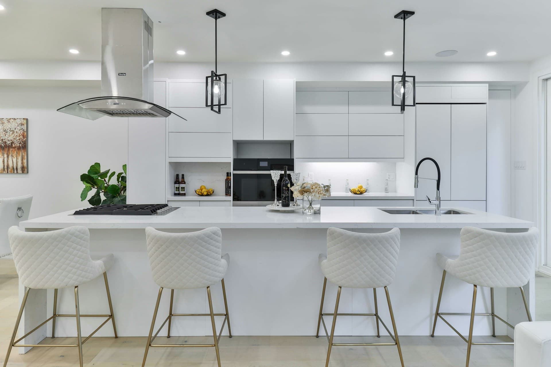 Open-Concept Kitchen Countertops: Creating Continuity and Flow