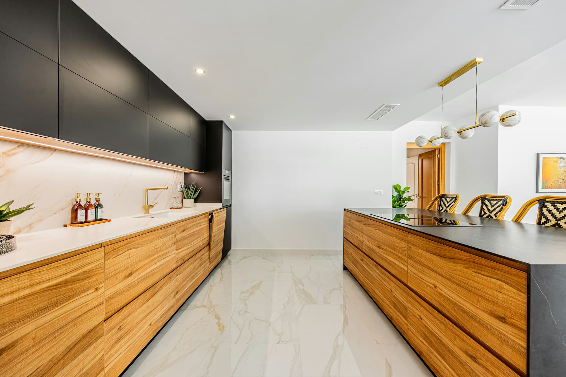 Book-Matched Countertops: Creating Statement Kitchens in South Florida