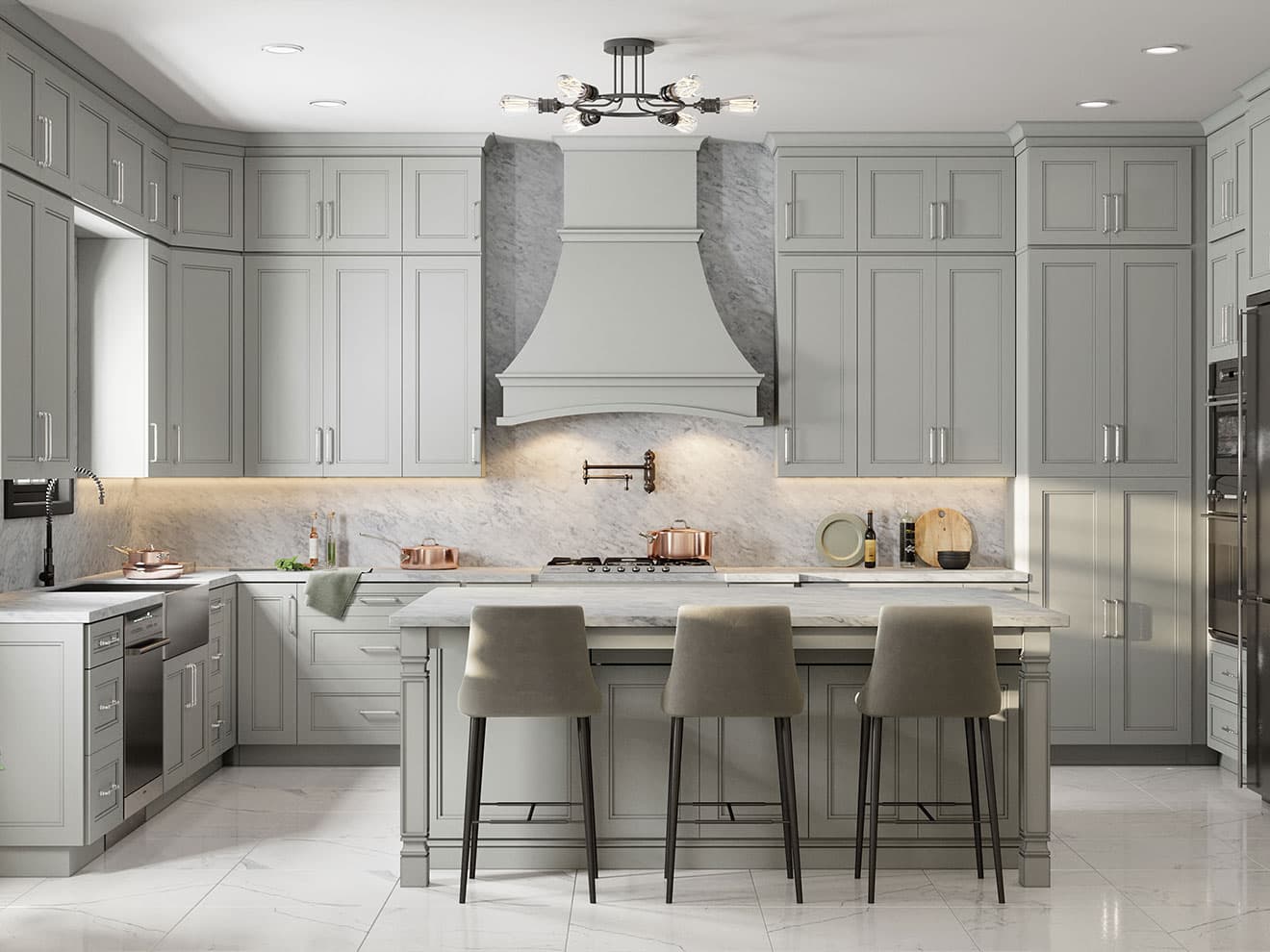 Stone fabrication - Sterling Cabinets in Jupiter