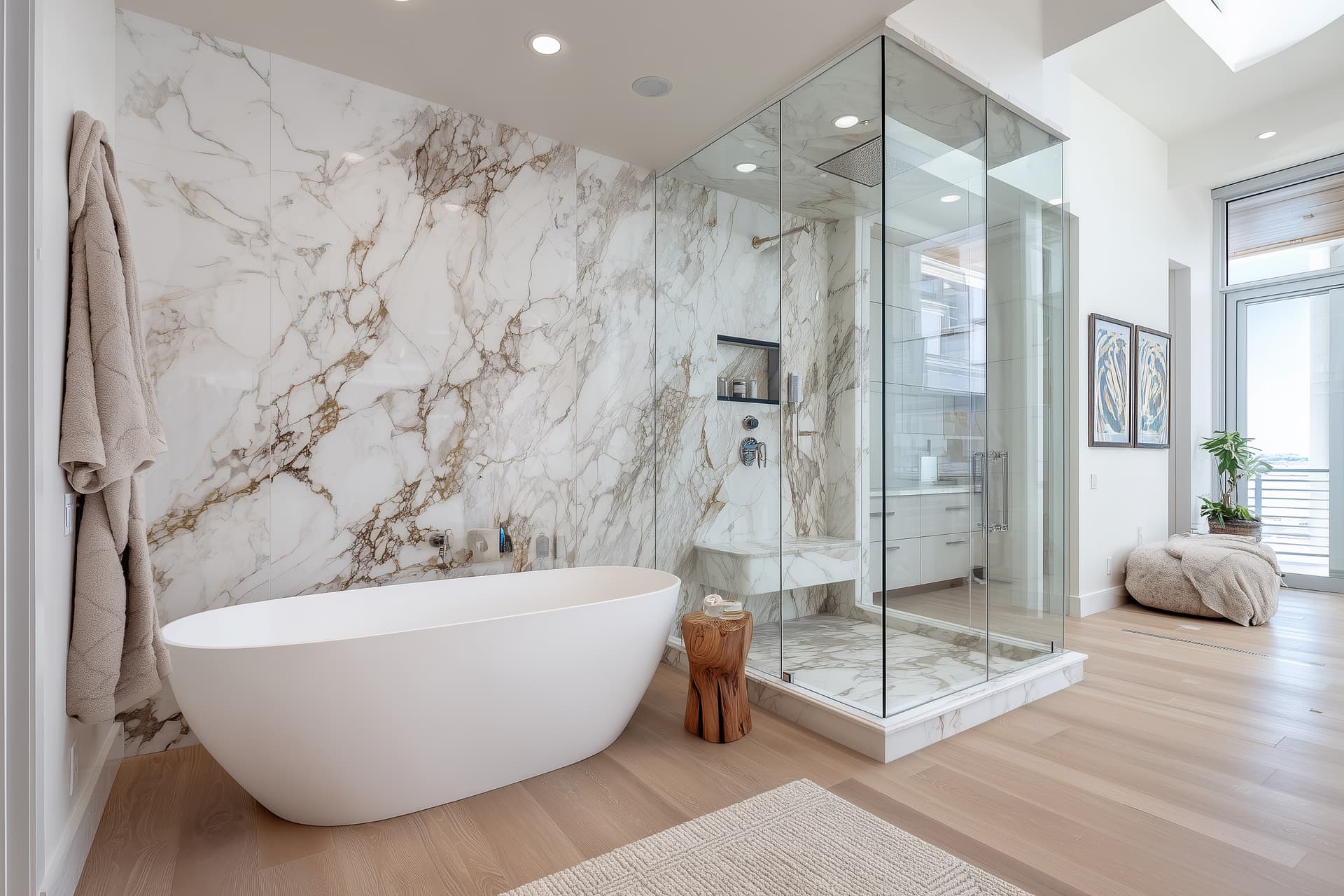 Stone fabrication - Luxury Condo Renovation in Ambassadors