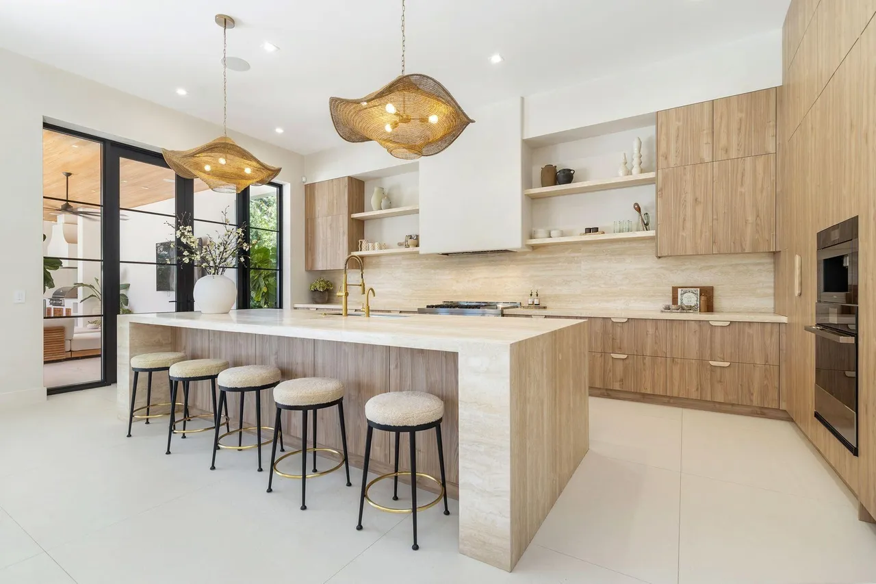 Marble kitchen in West Palm Beach
